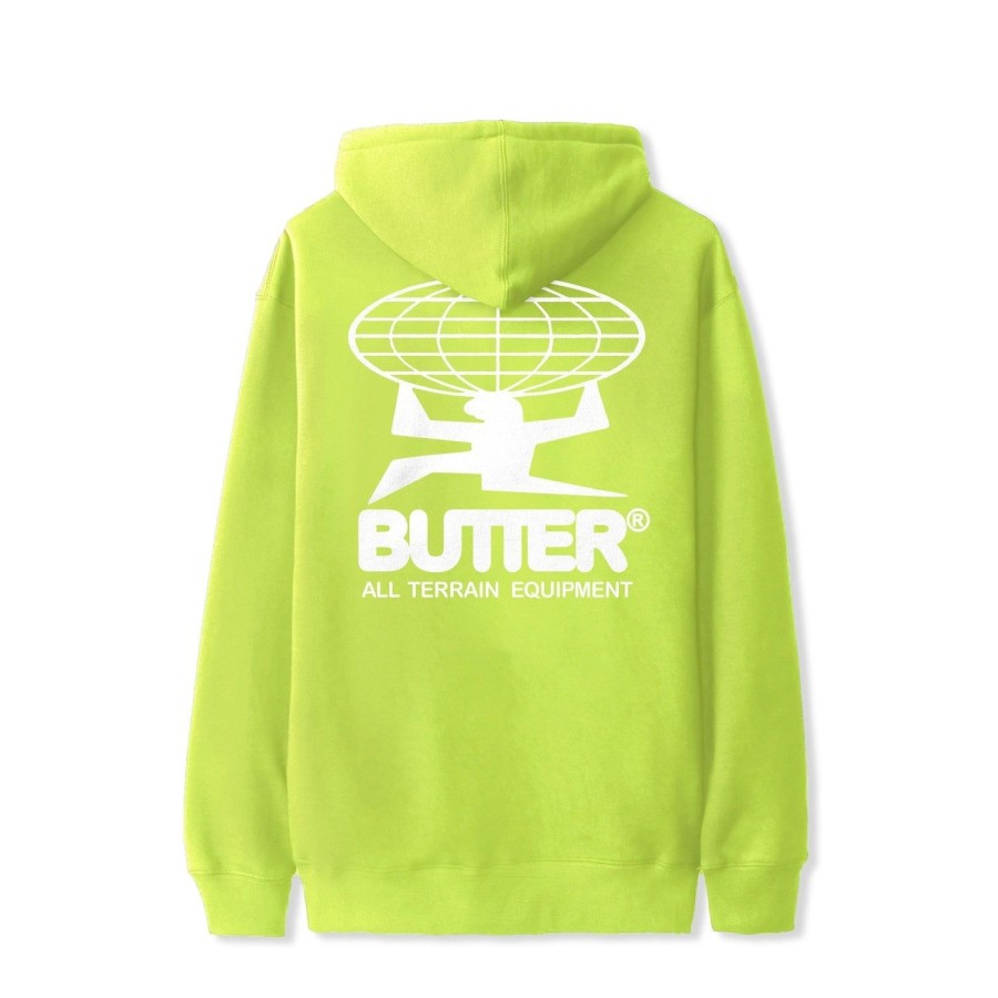 Clothing Butter Goods | All Terrain Pullover,Safety Green