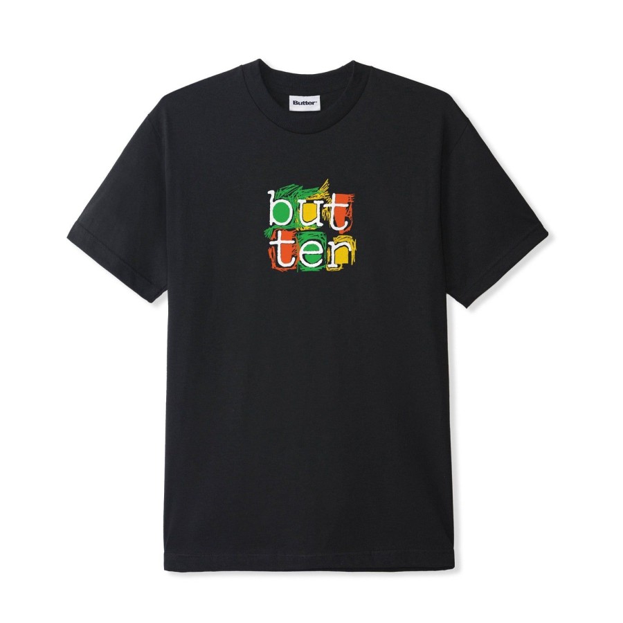 Clothing Butter Goods | Scribble Tee,Black