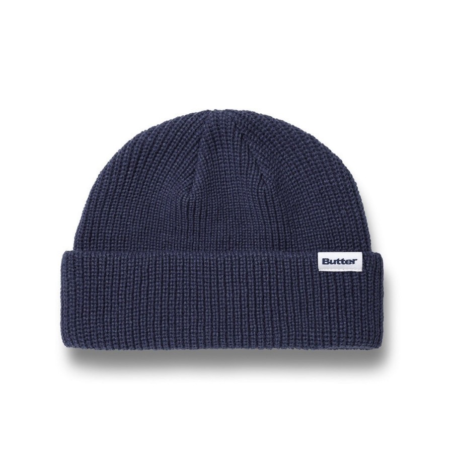 Accessories Butter Goods | Wharfie Beanie,Navy