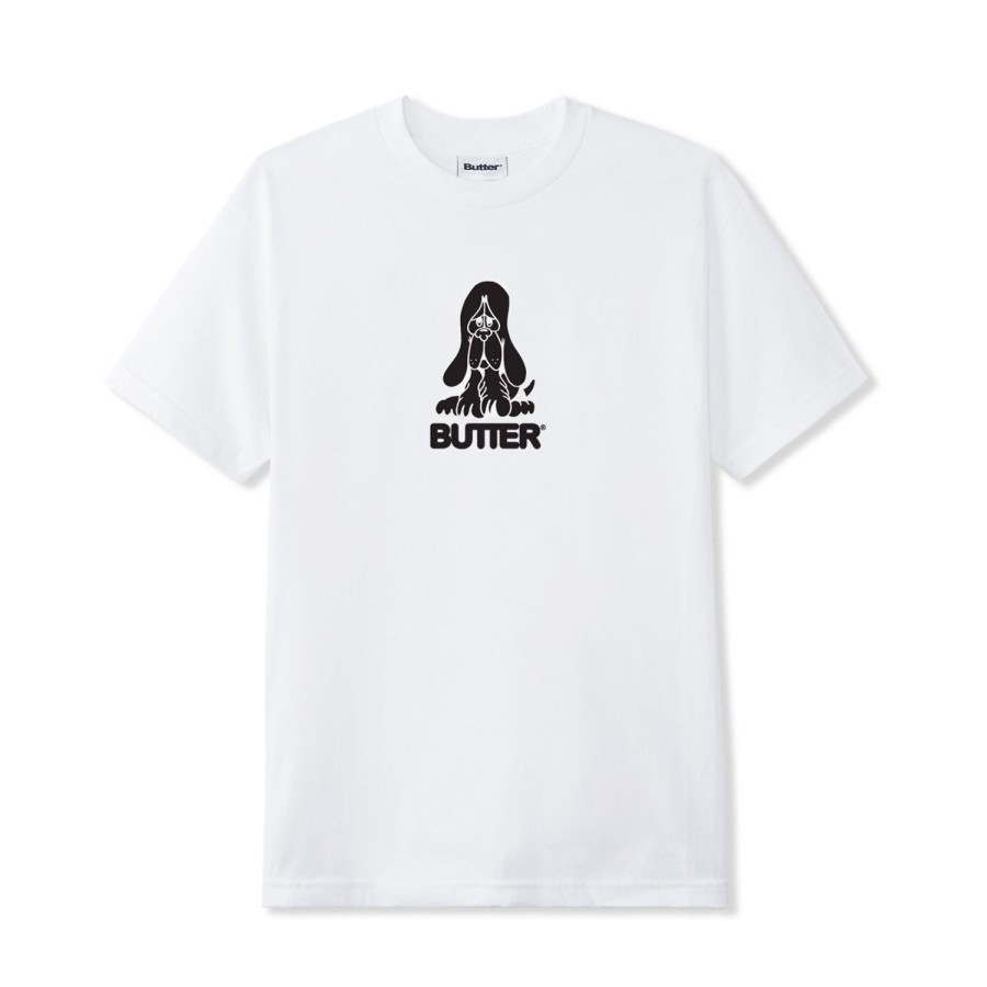 Clothing Butter Goods | Hound Tee,White