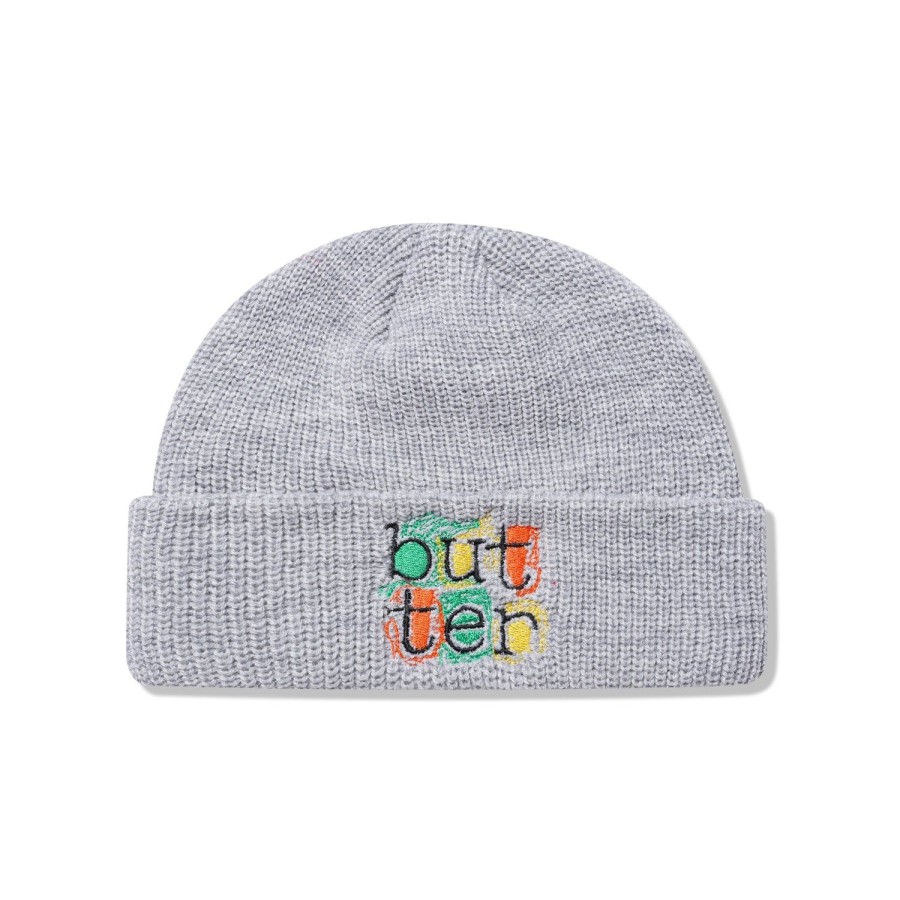 Accessories Butter Goods | Scribble Beanie,Grey