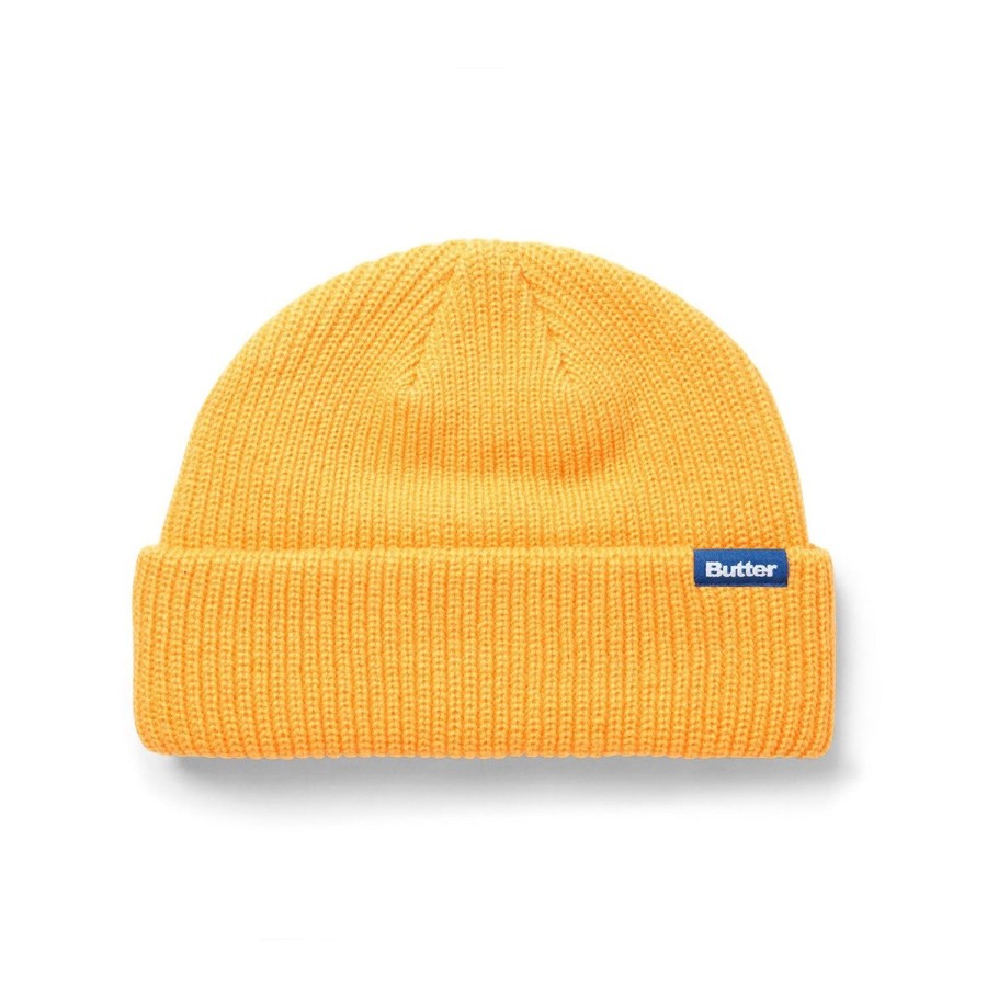 Accessories Butter Goods | Wharfie Beanie,Yellow