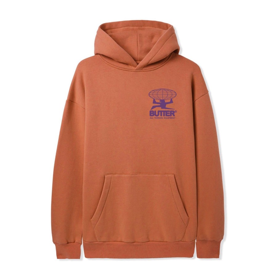 Clothing Butter Goods | All Terrain Pullover,Rust