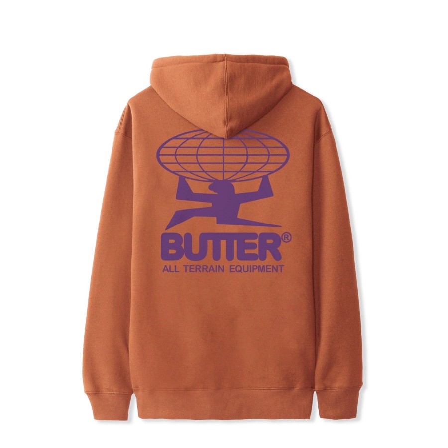 Clothing Butter Goods | All Terrain Pullover,Rust