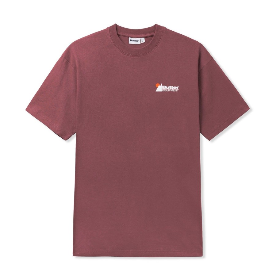 Clothing Butter Goods | Equipment Pigment Dye Tee,Rhubarb