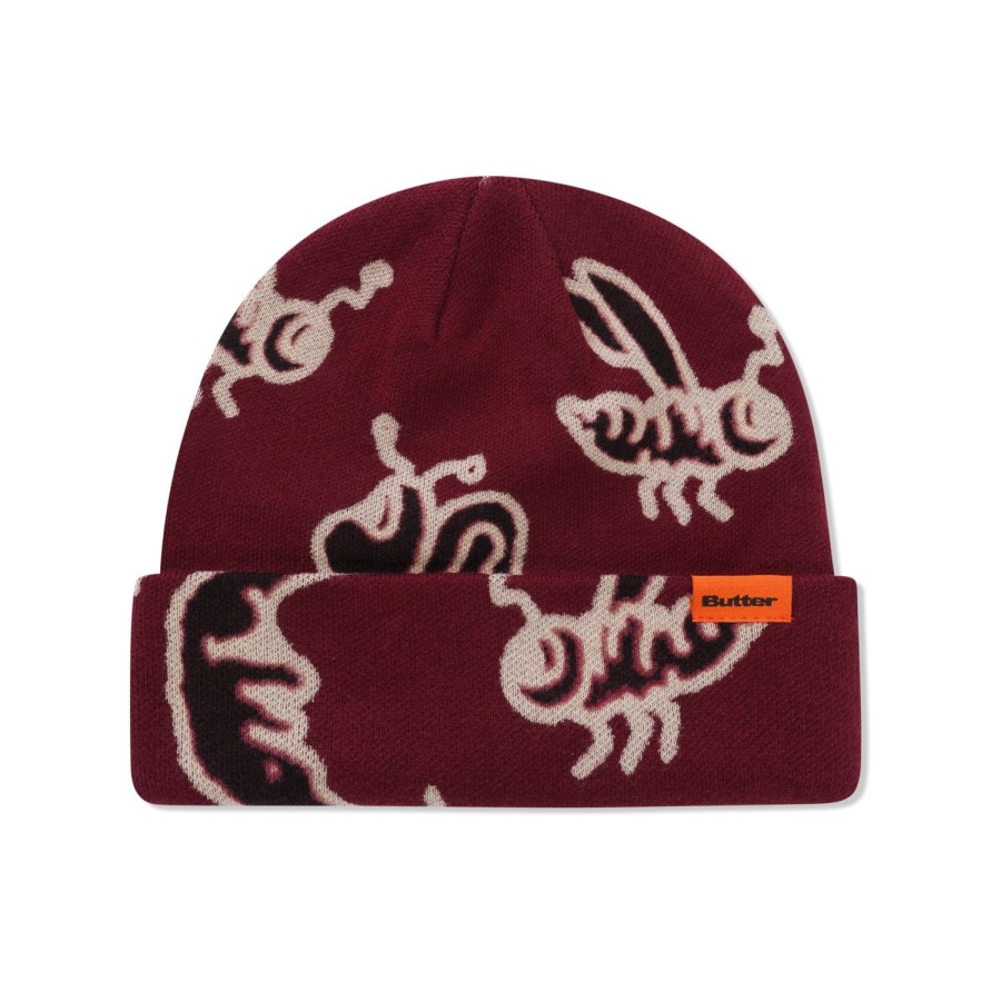 Accessories Butter Goods | Critter Beanie,Wine